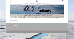Desktop Screenshot of coreconsultantsgroup.com