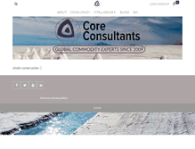 Tablet Screenshot of coreconsultantsgroup.com